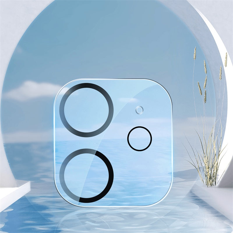 Full Frame Lens Film For IP 12 6.1 Inch Two Pieces Transparent